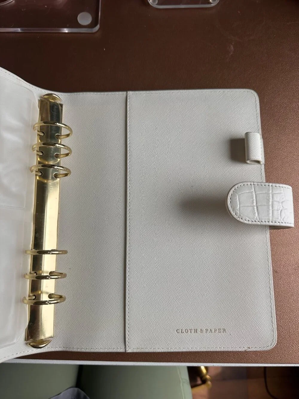 Cloth & Paper ring leather